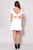 Puff Short Sleeve Tie Back Easy Summer Mini Dress