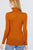 Long Sleeve With Metal Button Detail Turtle Neck Viscose Sweater