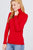 Long Sleeve With Metal Button Detail Turtle Neck Viscose Sweater