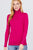 Long Sleeve With Metal Button Detail Turtle Neck Viscose Sweater