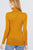 Long Sleeve With Metal Button Detail Turtle Neck Viscose Sweater