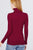 Long Sleeve With Metal Button Detail Turtle Neck Viscose Sweater