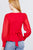 Puff Sleeve V-neck Peplum Top