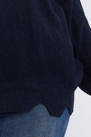 Plus Size "jadore" Script Knit Relaxed Fit Sweater