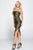Ruched Belted Midi Dress