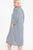 V Neck Hidden Pocket Swing Dress