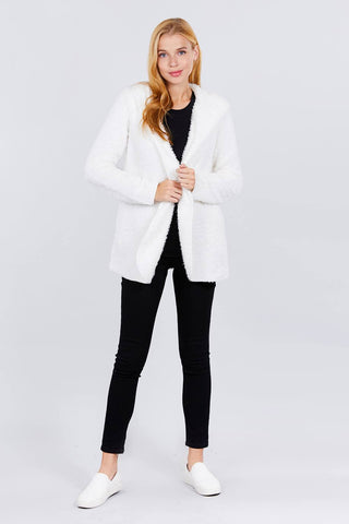 Hoodie Faux Fluffy Jacket