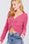 Front Twisted Knot Cozy Sweater