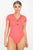 Button V-neck Bodysuit