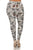 Plus Size Dragonfly Print, Full Length Leggings In A Fitted Style With A Banded High Waist.