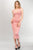 Split Neck Bodycon Dress