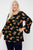 Floral, Bubble Sleeve Tunic