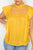 Short Sleeve Ruffle Shadow Top