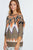 Aztec Pattern With Glitter Accent Sweater