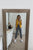 Mustard Vegan Leather Funnel Neck Faux Fur Lining Zip-up Vest