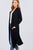 Open Front Long Cardigan