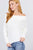 Off Shoulder Dolman Sleeve Sweater
