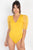 Organza Puff Sleeve Bodysuit