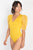 Organza Puff Sleeve Bodysuit