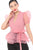 Organza Puff Short Sleeve Fashion Top