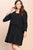 Solid Loose-fit Woven Babydoll Dress