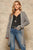 A Solid Ribbed Knit Cardigan