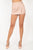 Side Tab Snap Suede Skort