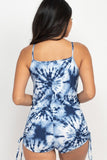 Tie-dye Printed Romper