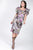 Puff Sleeve Bodycon Print Dress