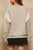 A French Terry Knit Graphic Sweatshirt