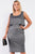 Night Sky Shimmer Sleeveless Layered Dress