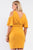 Plus Off-the-shoulder Plunging Wrap V-neck Fitted Mini Dress