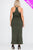 Plus Size Racer Back Maxi Dress