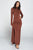 Side Tie Long Sleeve Dress