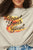 A French Terry Knit Graphic Sweatshirt