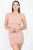 Pearl Trim Mesh Bodycon Dress