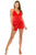 2 Piece Satin Lace Trimed Pj Short Set