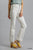 Panel Straight Cut Denim Jeans With Pockets