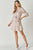 Drop Shoulder With Saist Tie Belted Dress