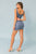 A Sleeveless Denim Mini Dress