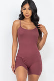 Sexy Backless Cami Romper