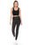 Yoga Style Banded Lined Multi Printed Knit Legging With High Waist