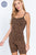 Adj Cami Leopard Seamless Romper