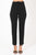 Ankle Tapered Self-fabric Buckle Belt Pants