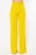 Waist Button And Buckle Detailed Fashion Pants