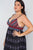 Plus Size Multi Black Paisley Print Maxi Boho Dress