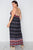 Plus Size Multi Black Paisley Print Maxi Boho Dress
