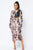 Tie Dye Long Sleeve Midi Dress