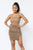 Spaghetti Strap Mesh Mini Dress