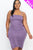 Plus Size Double Ruched Front And Ruched Back Detail Mini Dress